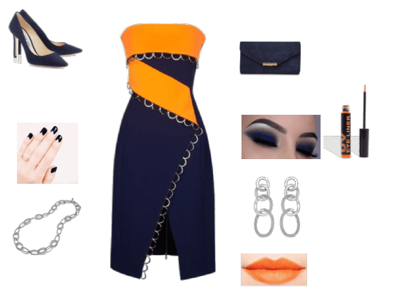 mugler dress- bold dress