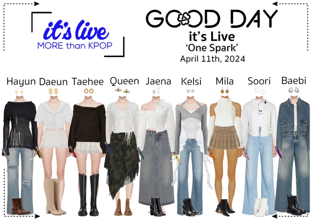 GOOD DAY (굿데이) [IT'S LIVE] 'One Spark'