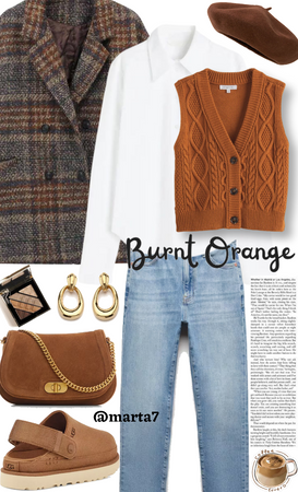 Burnt Orange Vest
