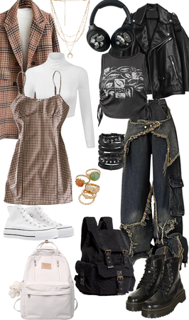 Preppy and Grunge