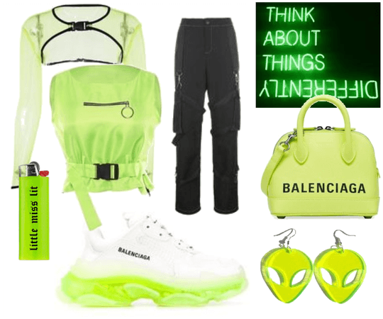 Neon Green Balenciaga