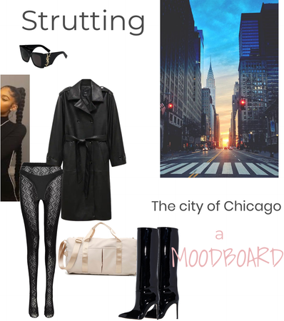 Strutting around the city