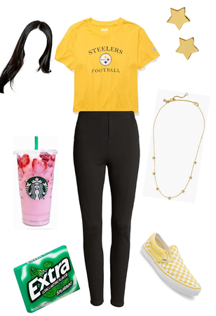 A Steelers girl outfit!