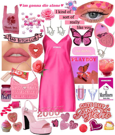 love heart pink