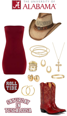 The University of Alabama Gameday Outfit