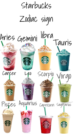 Starbucks zodiac sign!