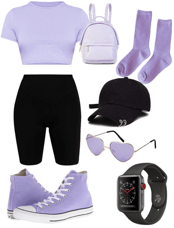 purple sportgirl