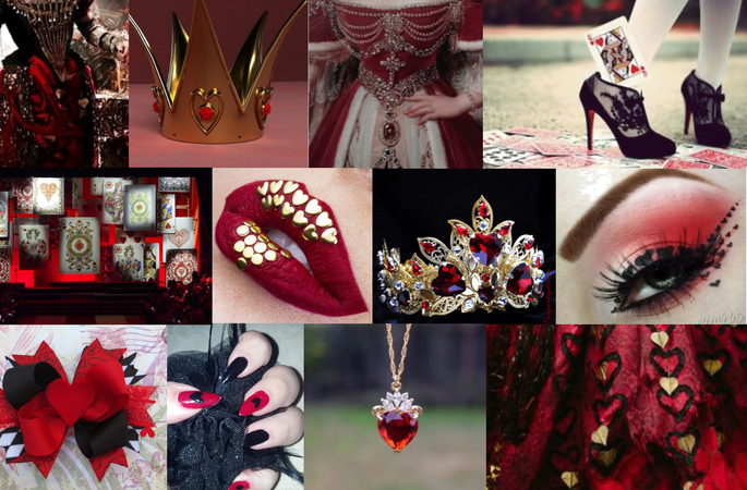 queen of hearts aesthetic