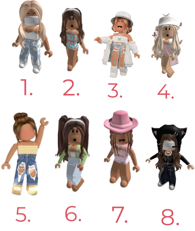 comment what Roblox character you like