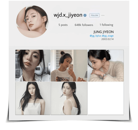 Instagram: JIYEON’s official instagram account
