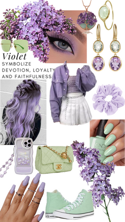 vivid violets