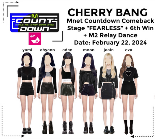 Cherry Bang "FEARLESS" M Countdown + M2 Relay