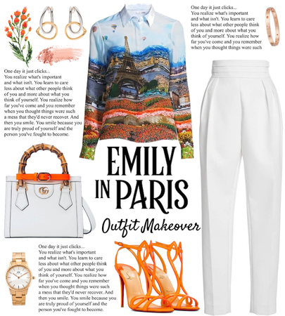 EMILY IN PARIS outfit makeover