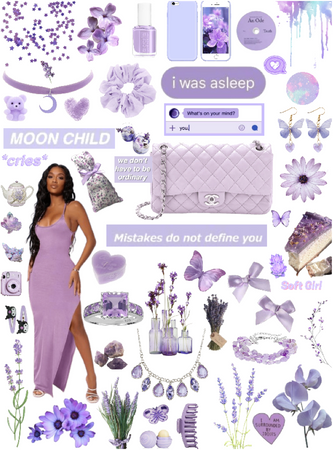 Flowers + Fashion Challenge - Lavenders & Lilacs