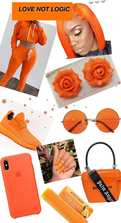 Orange outfit
