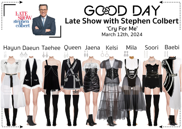 GOOD DAY (굿데이) [Late Show With Stephen Colbert]