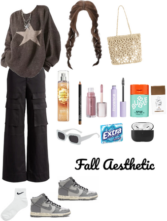 comfy fall athstetic