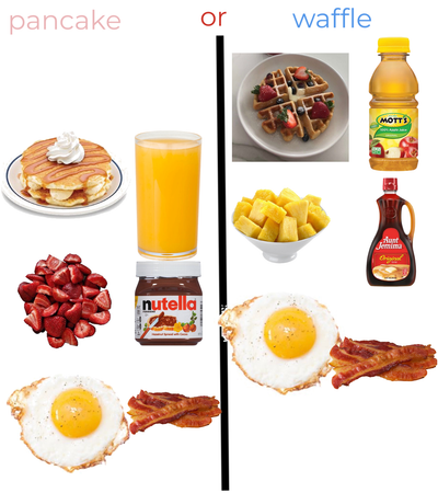 pancake or waffle