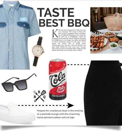 Taste Best BBQ 😋 with style