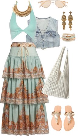 Boho Aesthetic Style Outfit