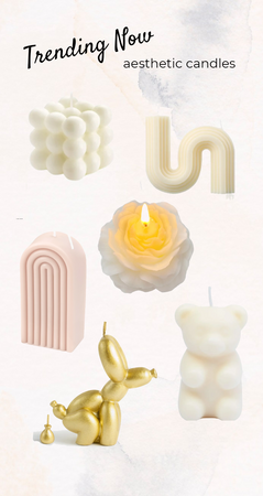 aesthetic candles 😻
