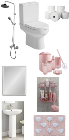bathroom pink ✨💗🍭🎠🧁
