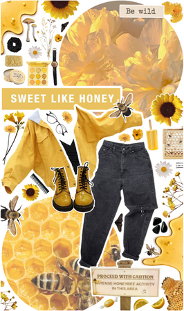 Wild Honey Bee 🐝✨