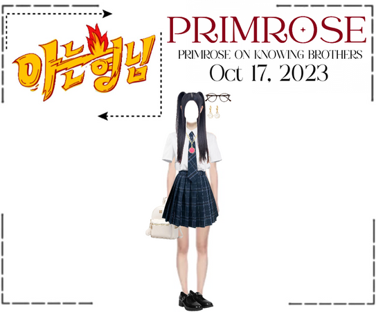 PRIMROSÉ | Knowing Brother promotions
