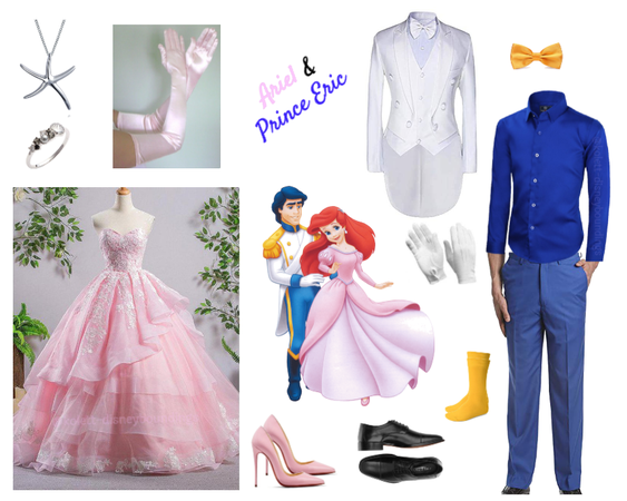 Ariel & Prince Eric - Prom night - Disneybounding