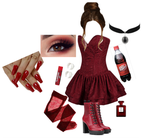 Dr. Pepper themed outift