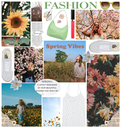 Spring Vibes: Vision Board