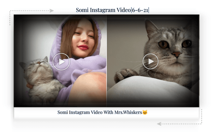 |Park Somi Instagram Video|6-6-21|