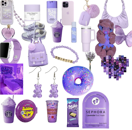 The purple