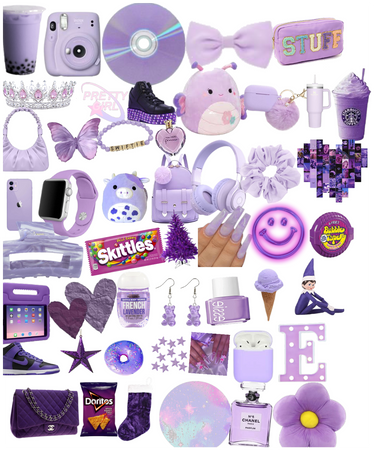 Purple art