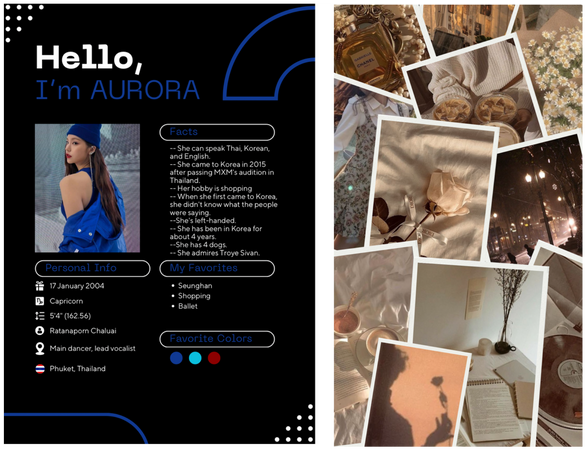 AZURE(하늘빛) AURORA Profile & Aesthetic