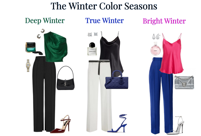 The Winter Color Seasons Moodboard Looks