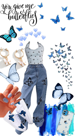 Blue Butterfly 🦋✨