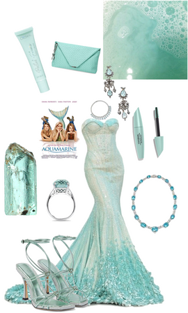 birthstone prom:march aquamarine