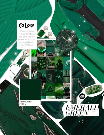 Fall Flair: Emerald Green