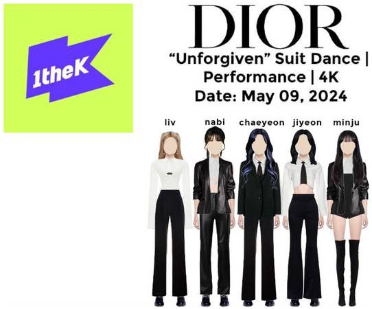 dior “Unforgiven” Suit Dance |  Performance | 4K