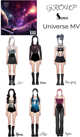 Neutra “Universe” Group Scene Outfits