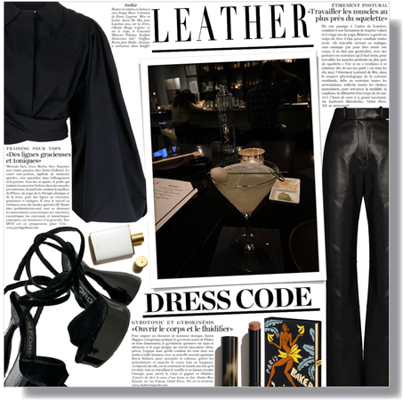 dress code: leather pants 🖤
