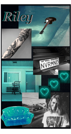 REQUESTED WALLPAPER: Teal Grunge Aesthetic