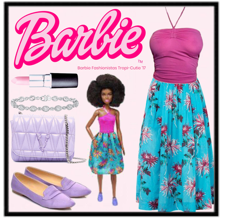 Barbie fashionistas tropi cutie