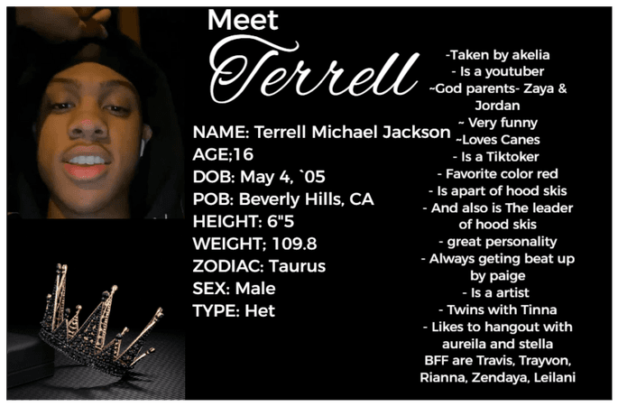 Meet Terrell!