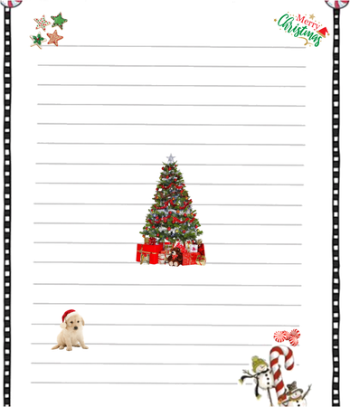 Christmas notepad