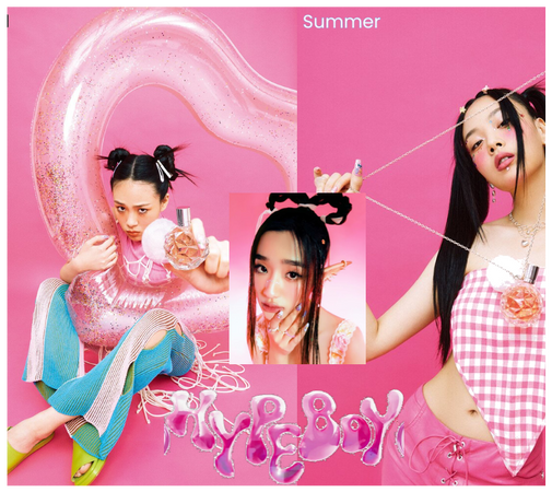 Summer(여름) 1st single album ¨Hype Boy¨