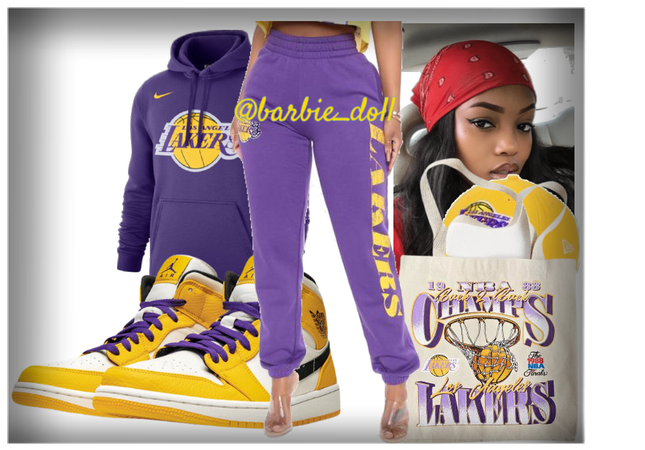 Capricorn Lakers outfit