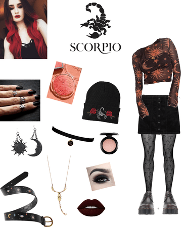 Scorpio Inspired Outfit