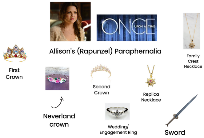 OUAT: Allison's (Rapunzel) Paraphernalia